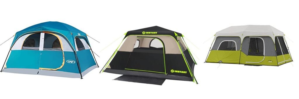 Cabin Tent For Wind And Rain combined image