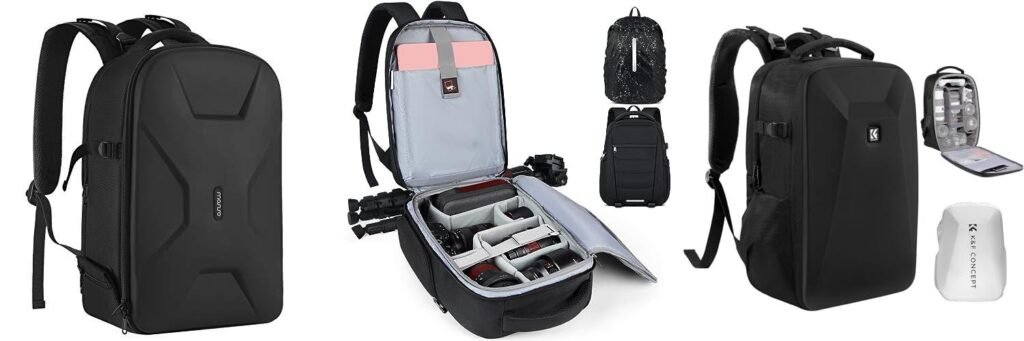 Camera And Laptop Backpack combined image
