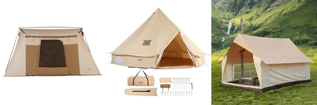 Canvas Tent combined image