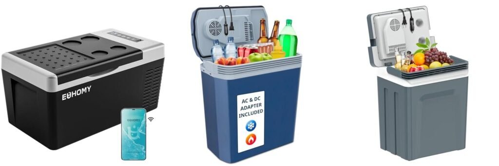 Car Plug In Coolers combined image