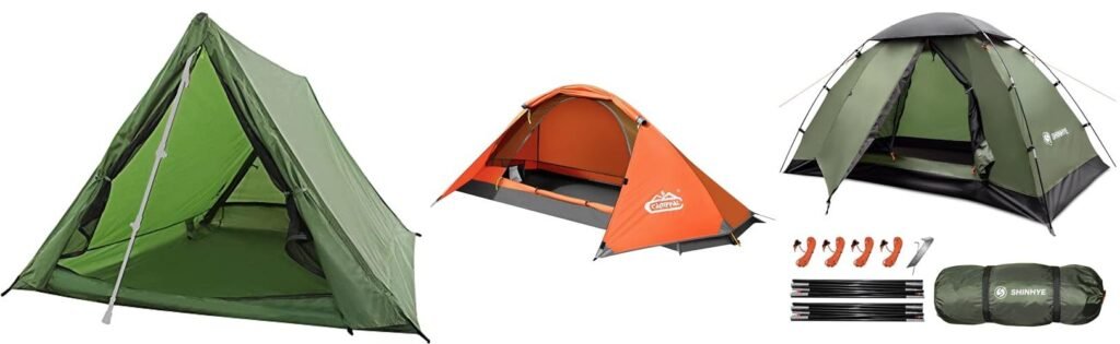 Cheap Ultralight Tent combined image