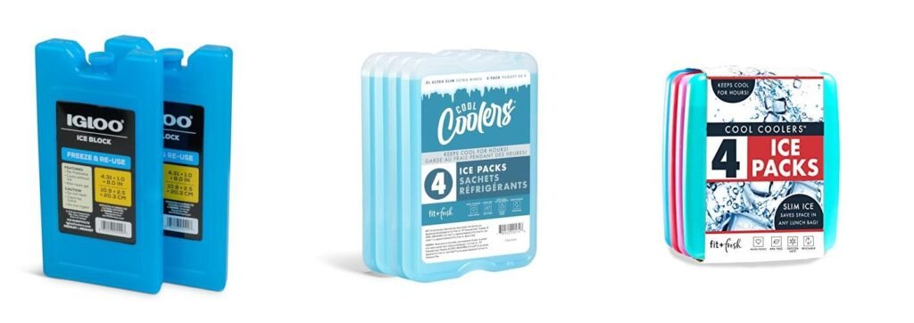 Cold Packs For Coolers combined image