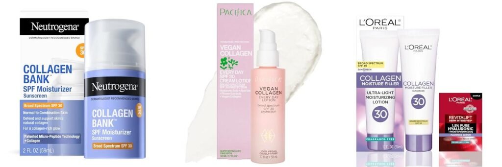 Collagen Sunscreen combined image