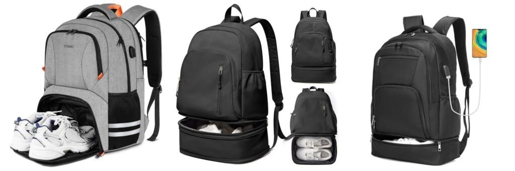 Commuter Gym Backpack combined image