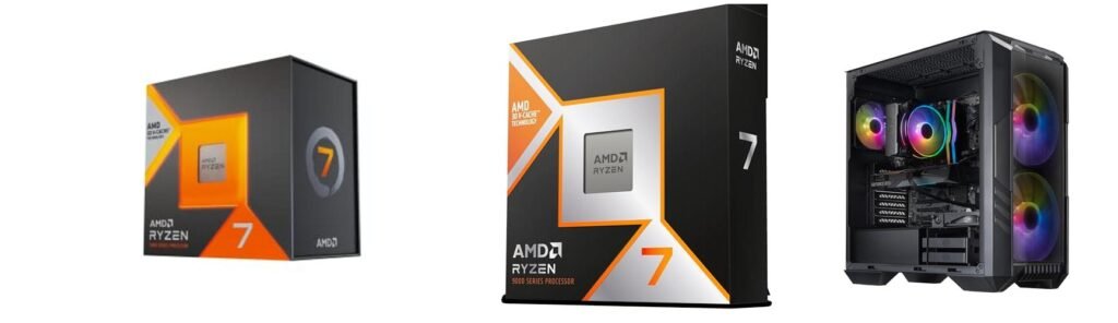 Cooler For Amd Ryzen 7 7800X3D combined image