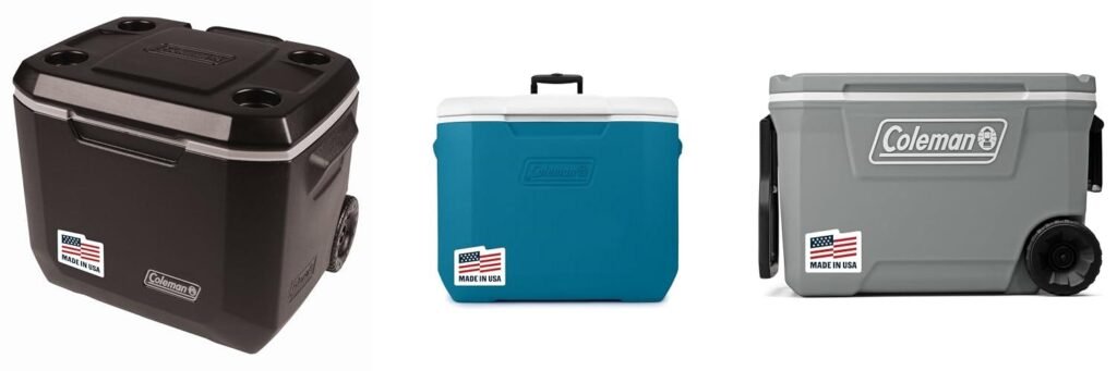 Cooler With Wheels For Beach combined image