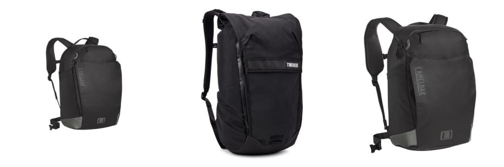 Cycle Commute Backpack combined image