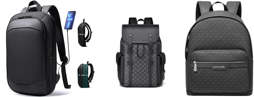 Designer MenS Backpacks combined image