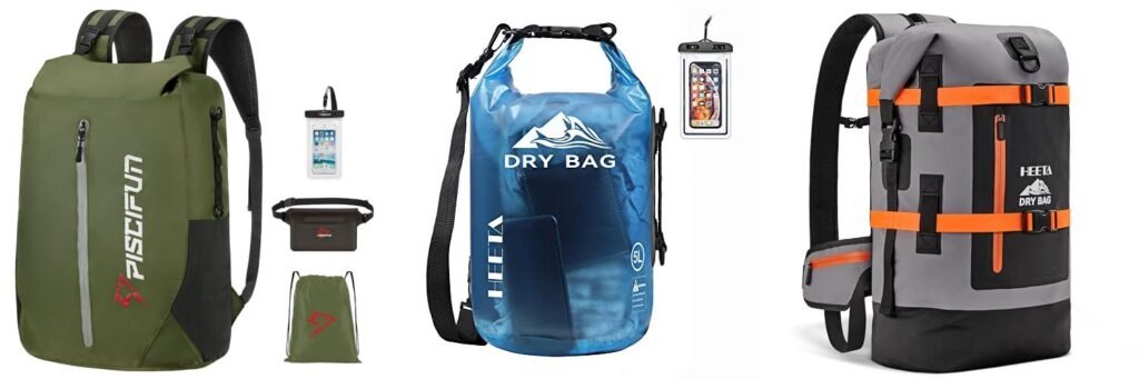 Dry Bag Backpacks combined image