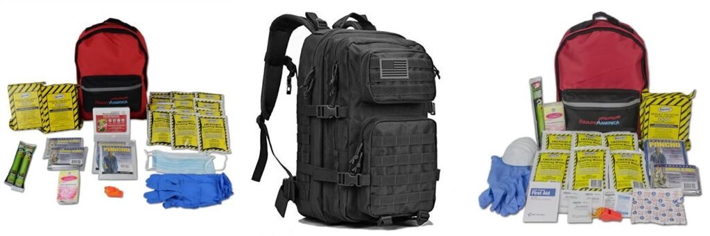 Emergency Backpack combined image