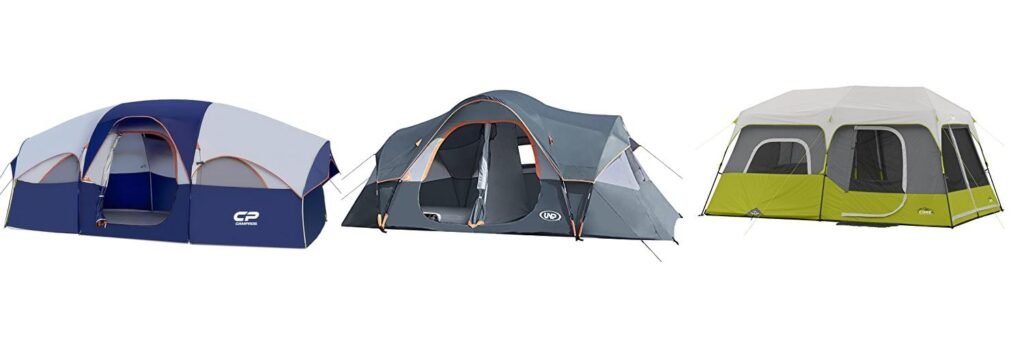 Family Camping Tents combined image