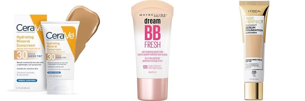 Foundation With Sunscreen combined image