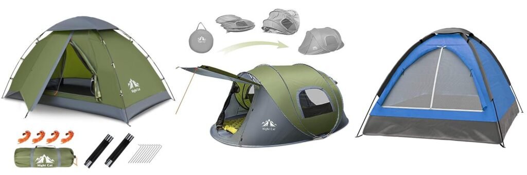 Freestanding Tent combined image