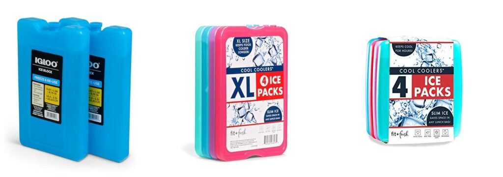 Freeze Packs For Coolers combined image