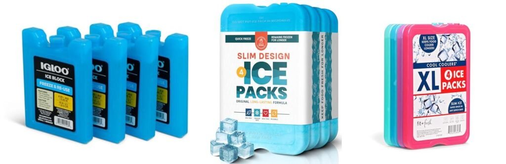 Freezer Packs For Coolers combined image