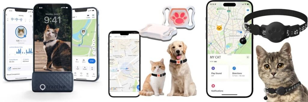 Gps Collar For Cats combined image