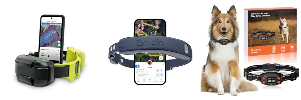 Gps Dog Fence Collars combined image