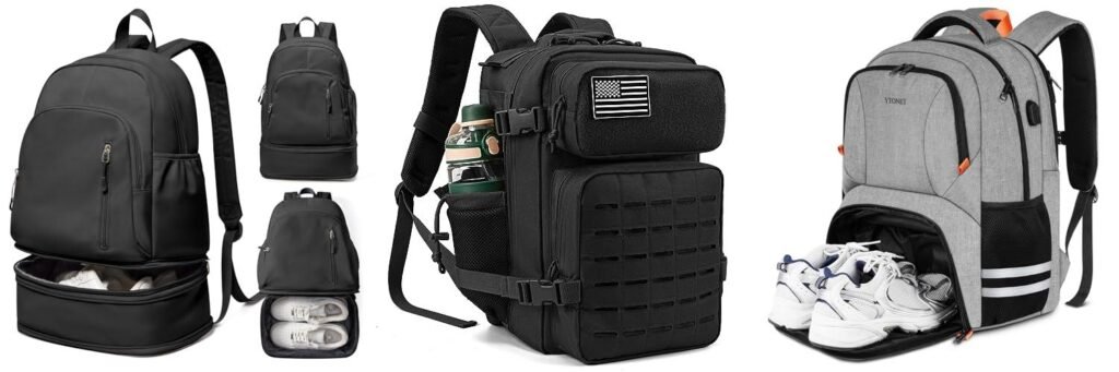 Gym Backpack Men combined image