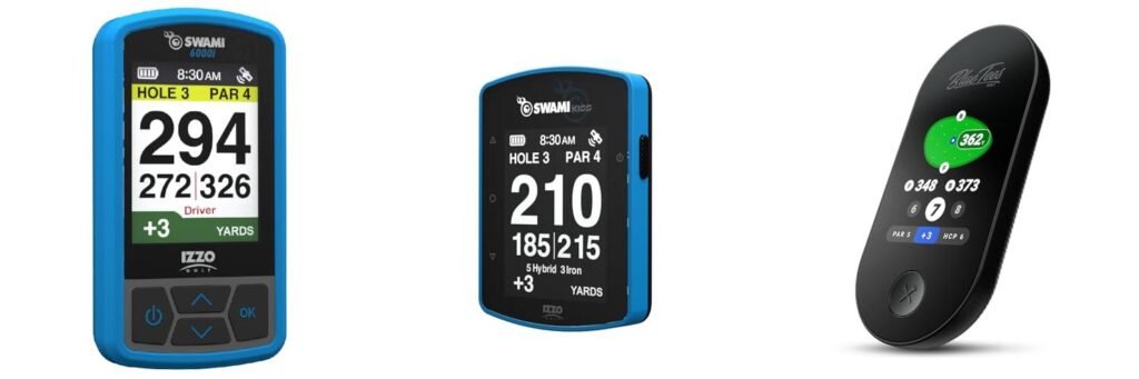 Hand Held Golf Gps combined image