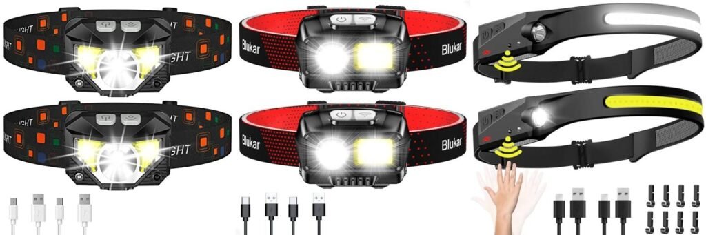 Headlamp Light combined image