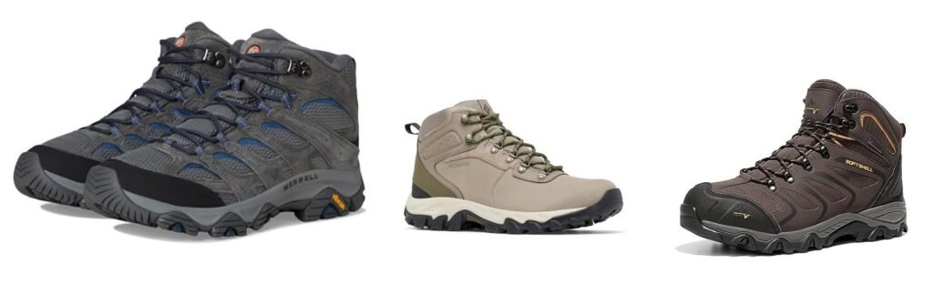 Hiking Boots For Hot Weather combined image