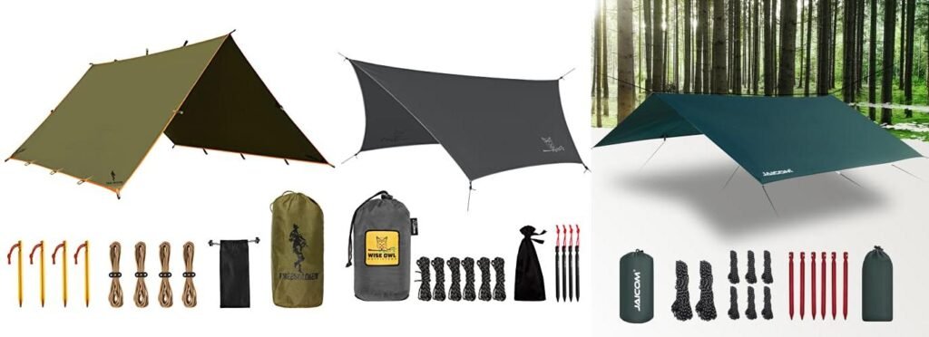 Hiking Tarp combined image