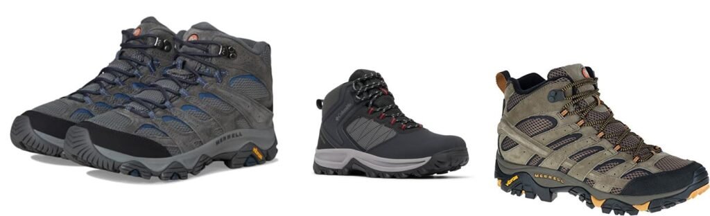 Hot Weather Hiking Boots combined image