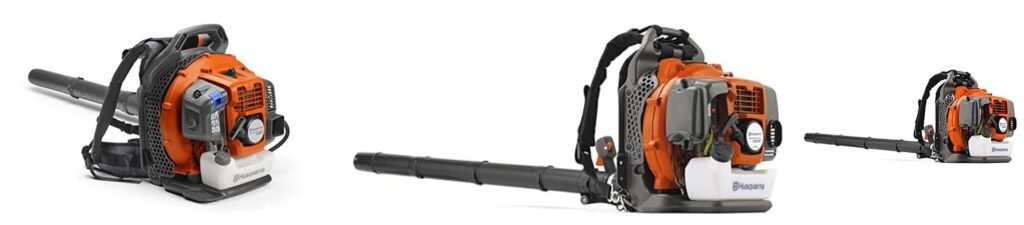 Husqvarna Backpack Blower combined image