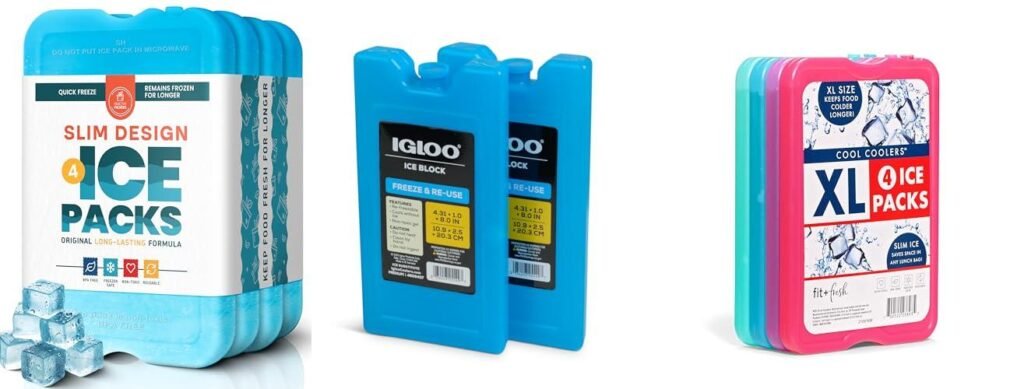 Ice Pack For Cooler combined image