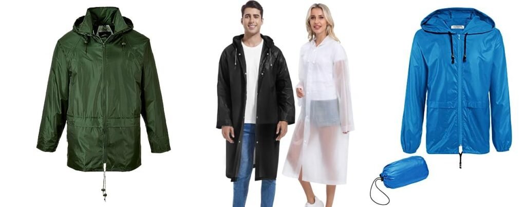 Inexpensive Rain Jacket combined image