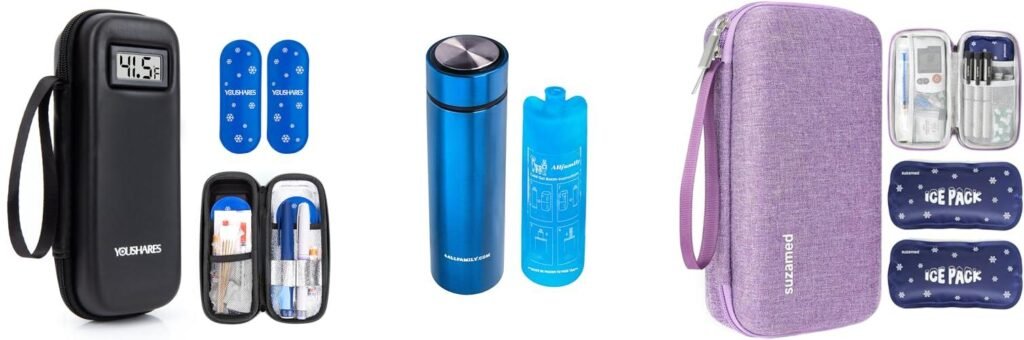 Insulin Travel Case Cooler combined image