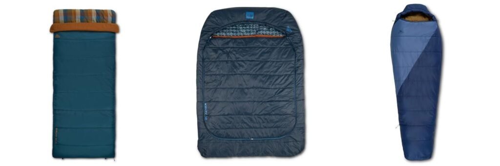 Kelty Sleeping Bag combined image