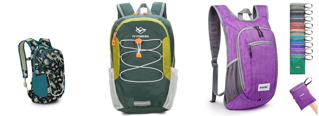 Kids Hiking Backpack combined image