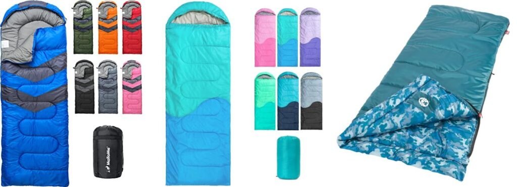 Kids Sleeping Bag combined image
