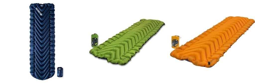 Klymit Sleeping Pad combined image
