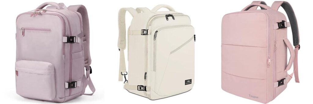 Ladies Backpack For Travelling combined image