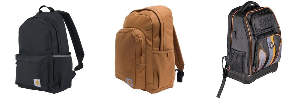 Laptop Backpack For Construction combined image