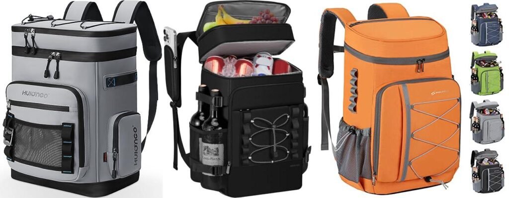 Leak Proof Backpack Cooler combined image