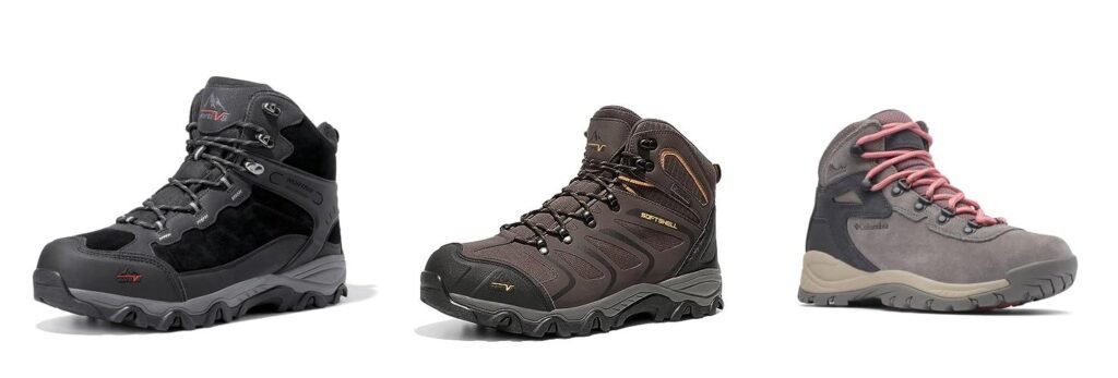 Lightweight Hiking Boots Waterproof combined image