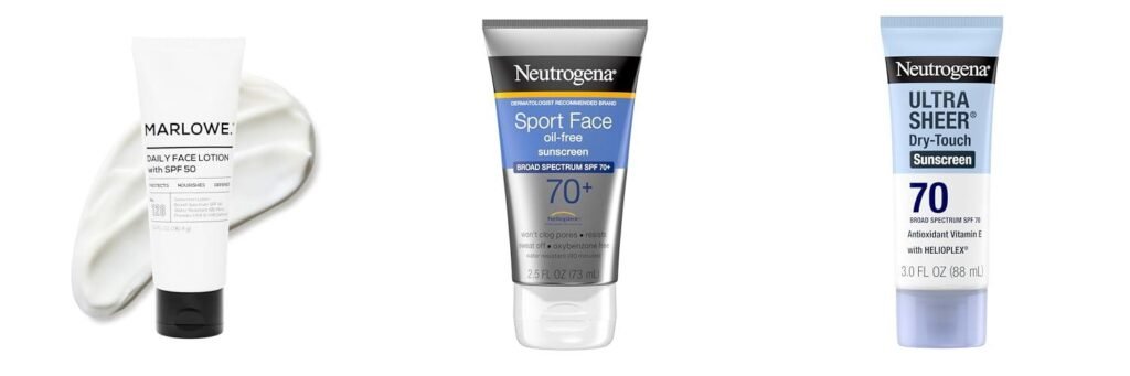 Male Sunscreen combined image