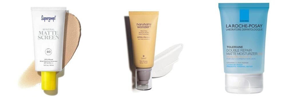 Matte Sunscreen combined image