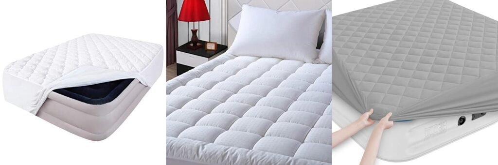Mattress Topper For Air Mattress combined image