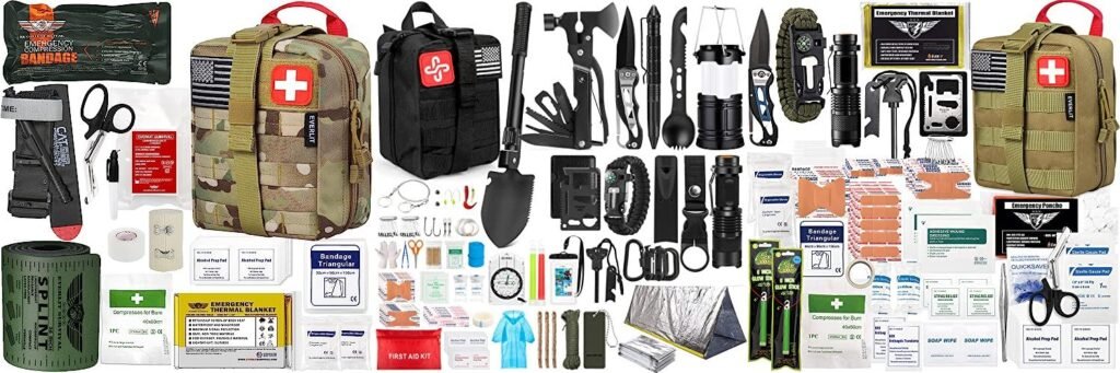 Military First Aid Kit combined image