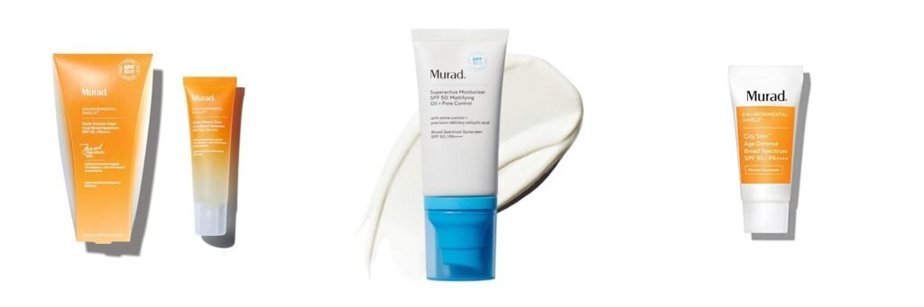 Murad Sunscreen combined image