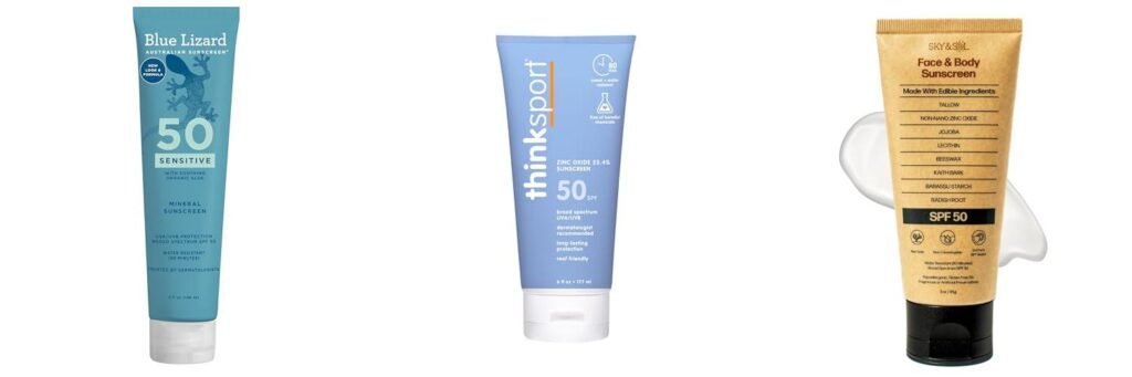 Non Toxic Sunscreen combined image