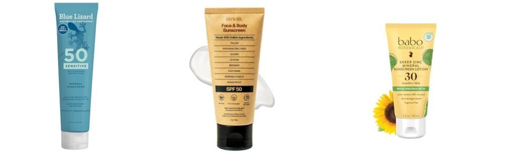 Non Toxic Sunscreen For Adults combined image