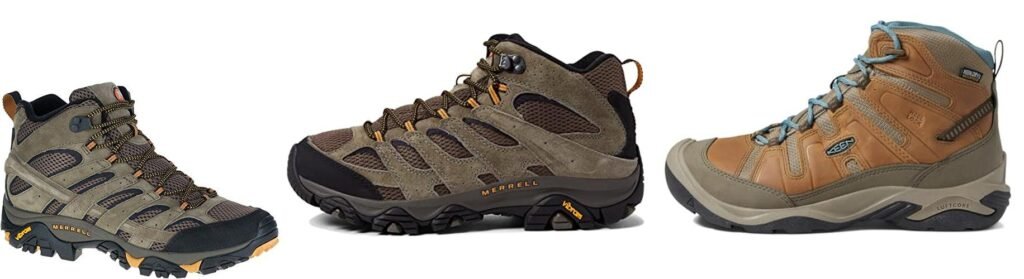 Non Waterproof Hiking Boots combined image