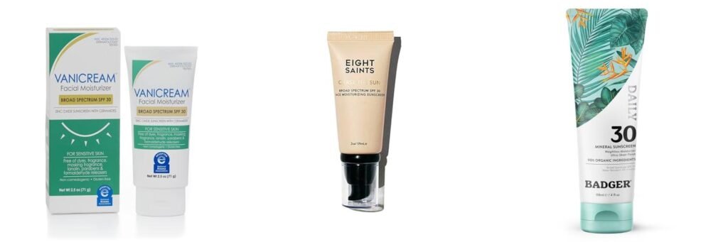 Organic Moisturizer With Sunscreen combined image