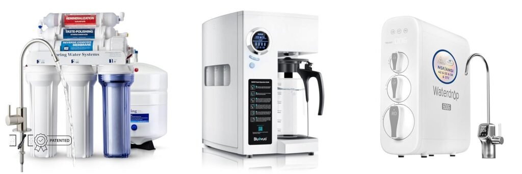 Osmosis Water Filter System combined image