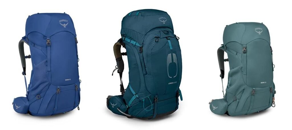 Osprey Backpacking Pack combined image